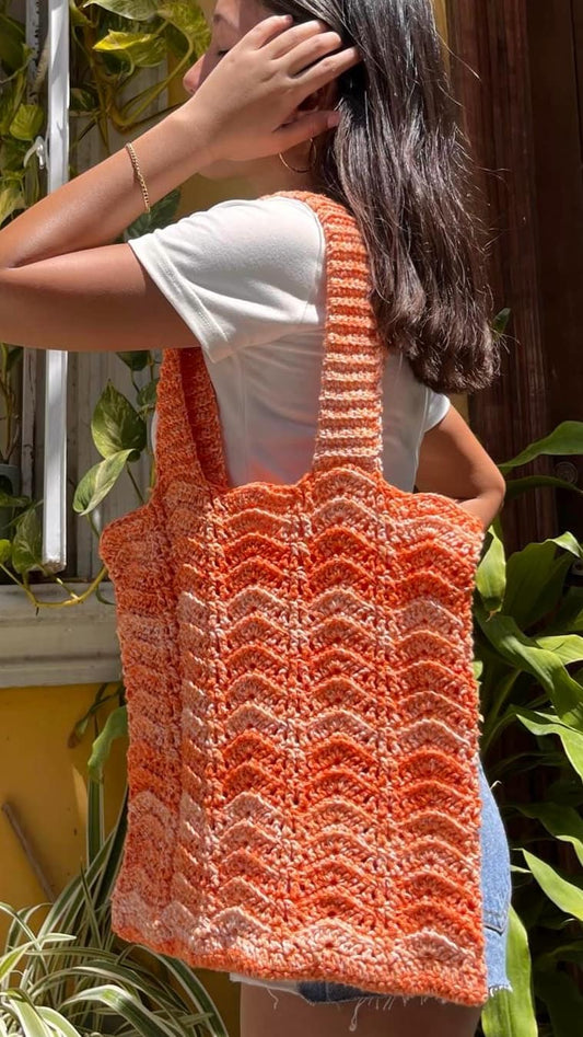 Crochet Tote Bag For Sale | Handmade Bag | Medium Size