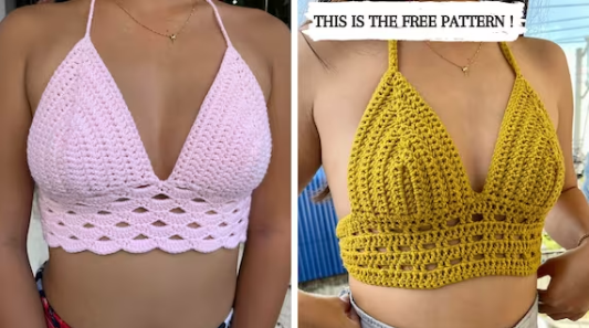 Lily Top Crochet Pattern